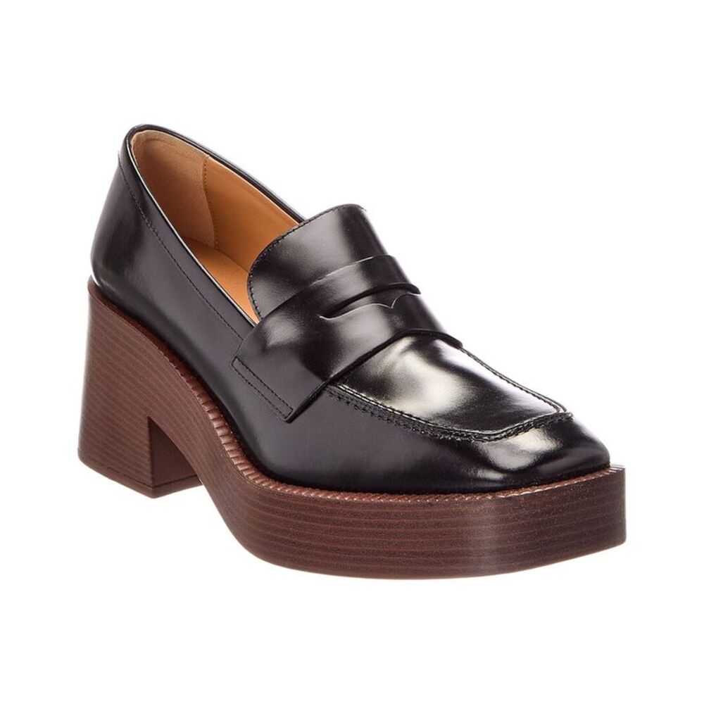 Tod's Gomma Leather Loafer, Black